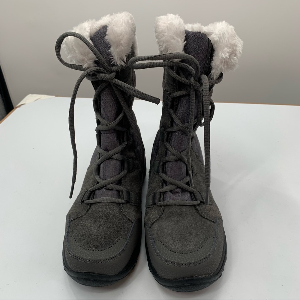 Columbia Ice Maiden Grey BL1581-051 Women’s Waterproof Snow Boots – Size 5.5W